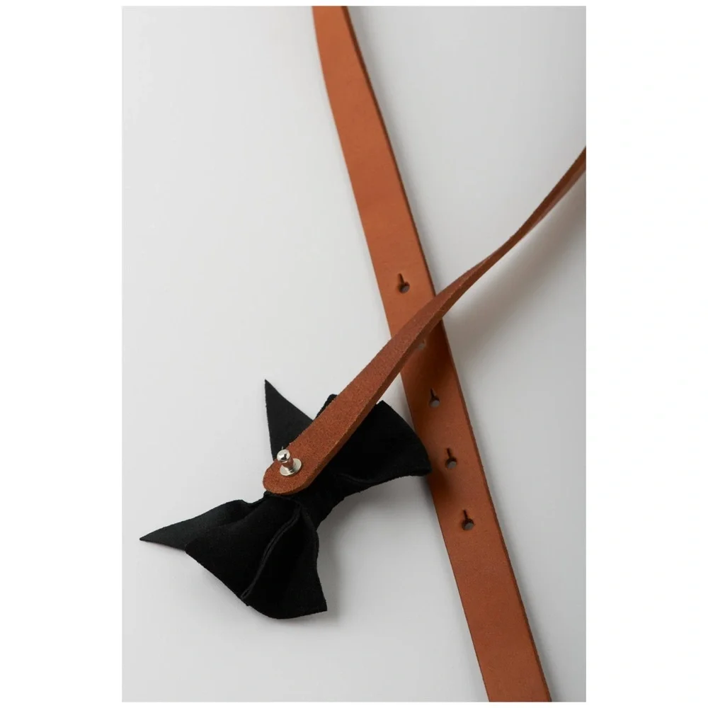 Anthro “Suede Bow Belt”